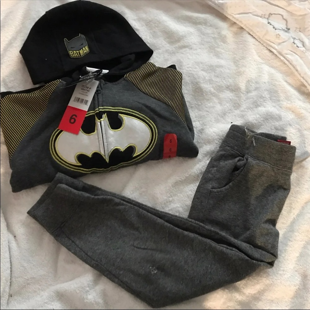 Batman Hoodie and Sweatpants Bundle